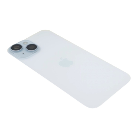 Capac spate iPhone 15, Blue Titanium - Grade B (Original SWAP) - include blit si incarcare wireless [2]