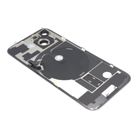 Capac spate iPhone 15, Pink Titanium (Roz) - Grade A (Original SWAP) - include blit si încarcare wireless [3]