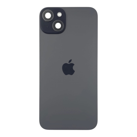 Piese din dezmembrari (SWAP) - Capac spate iPhone 15 Plus, Negru (Black Titanium) - Grade A (Original SWAP) - include blit si încarcare wireless