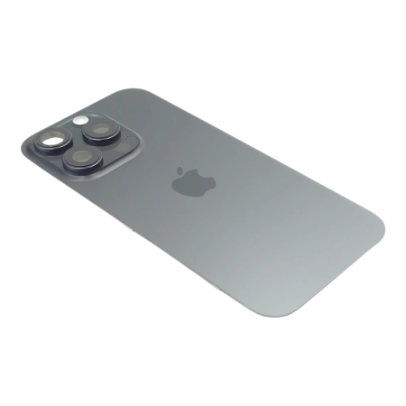 Capac spate iPhone 15 Pro, Black Titanium - Grade A (Original SWAP) - include blit si încarcare wireless [2]