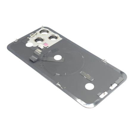 Capac spate iPhone 15 Pro Max, Blue Titanium - Grade A (Original SWAP) - include blit si încarcare wireless [3]