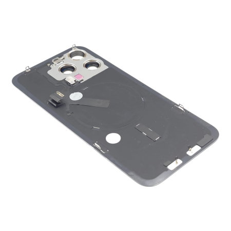 Capac spate iPhone 15 Pro Max, Natural Titanium - Grade A (Original SWAP) - include blit si încarcare wireless [3]