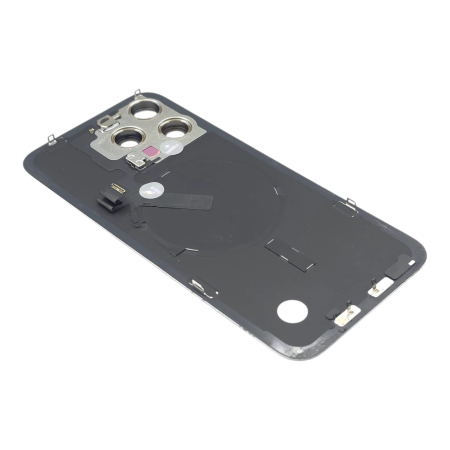 Capac spate iPhone 15 Pro Max, White Titanium - Grade A (Original SWAP) - include blit si încarcare wireless [3]