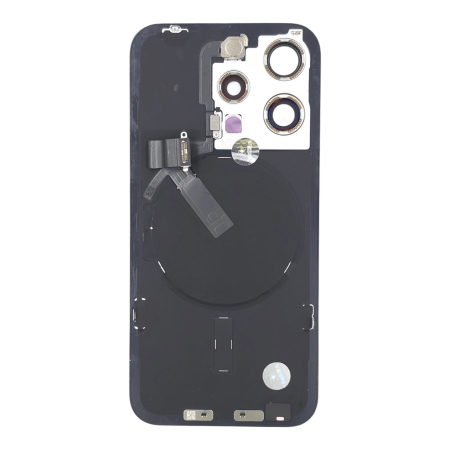 Capac spate iPhone 15 Pro, White Titanium - Grade A (Original SWAP) - include blit si încarcare wireless [1]