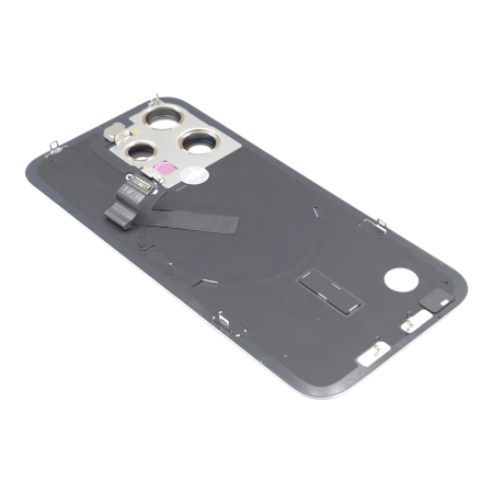 Capac spate iPhone 15 Pro, White Titanium - Grade A (Original SWAP) - include blit si încarcare wireless [3]