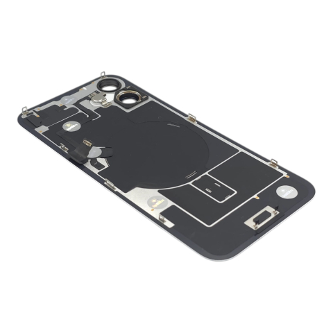 Capac spate iPhone 16 Plus, Alb (White) - Grade B (Original SWAP) - include blit si incarcare wireless [3]