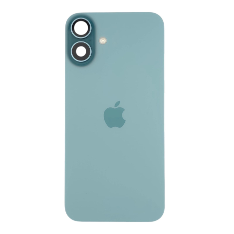 Piese din dezmembrari (SWAP) - Capac spate iPhone 16 Plus, Teal (Verde) - Grade A (Original SWAP) - include blit si incarcare wireless