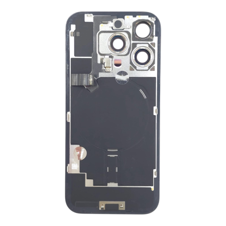 Capac spate iPhone 16 Pro, Black Titanium - Grade A (Original SWAP) - include blit si încarcare wireless [1]