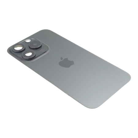 Capac spate iPhone 16 Pro, Black Titanium - Grade B (Original SWAP) - include blit si incarcare wireless [2]