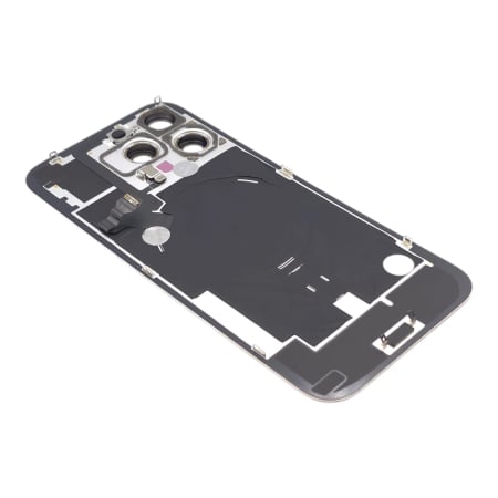 Capac spate iPhone 16 Pro Max, Auriu (Desert Titanium) - Grade A (Original SWAP) - include blit si încarcare wireless [3]