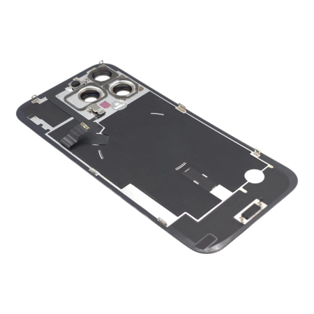 Capac spate iPhone 16 Pro Max, Black Titanium - Grade A (Original SWAP) - include blit si încarcare wireless [3]