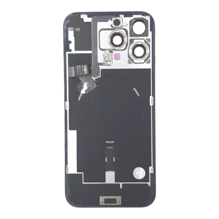 Capac spate iPhone 16 Pro Max, Natural Titanium - Grade A (Original SWAP) - include blit si încarcare wireless [1]