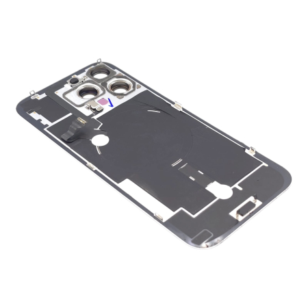 Capac spate iPhone 16 Pro Max, White Titanium - Grade A (Original SWAP) - include blit si încarcare wireless [3]