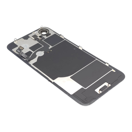 Capac spate iPhone 16e, Alb (White) - Grade A (Original SWAP) - include blit si încarcare wireless [3]