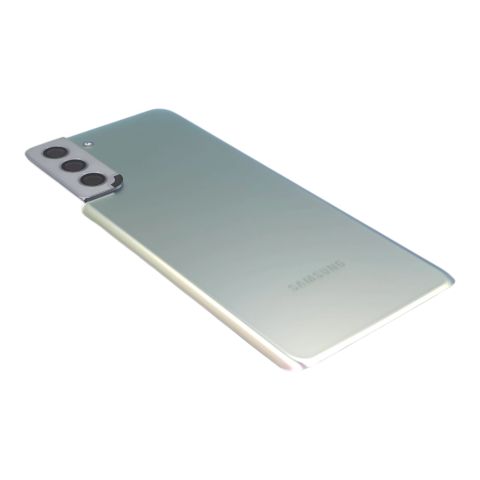 Capac spate Samsung Galaxy S21 Plus (G996), Argintiu / Phantom Silver (Original Service Pack) [2]