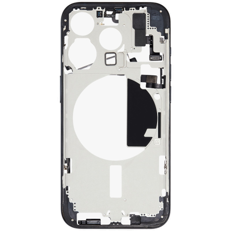 Carcasa mijloc iPhone 15 Pro, Blue Titanium – Grade A (Original SWAP) [1]