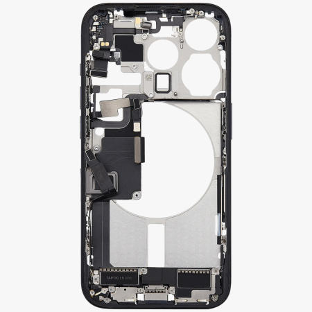 Piese din dezmembrari (SWAP) - Carcasa mijloc iPhone 15 Pro, Blue Titanium – Grade A (Original SWAP)