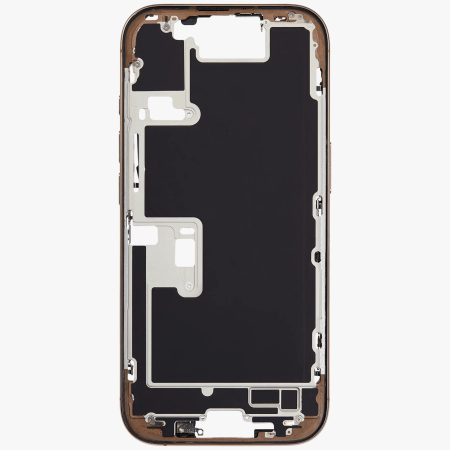 Carcasa mijloc iPhone 16 Pro, Desert Titanium – Grade A (Original SWAP) [1]