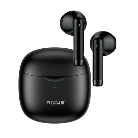 Casti - Casti Bluetooth Rixus Soundcore Negre cu Carcasa de Incarcare, RXBT109B