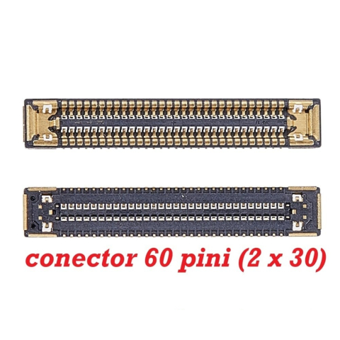 Module si conectori incarcare - Conector FPC LCD placa de baza 2x30pini pentru Samsung Galaxy S22 / S22+ / S22 Ultra / S23 / S23+ / S23 Ultra / S24 / S24+ / S24 Ultra (Pachet 10 bucati)
