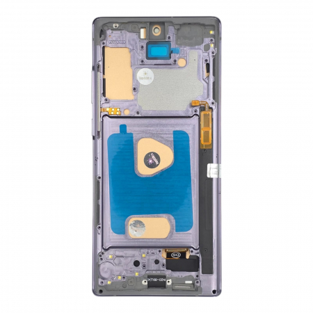 seria N(note) - Display compatibil Samsung Note 20 (N980/ N981), Gri, INCELL - Cu rama