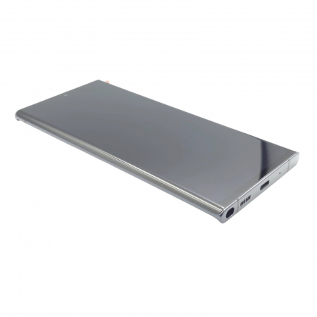 Display compatibil Samsung Note 20 Ultra 4G/ 5G (N985/ N986), Negru, Soft OLED - Cu rama [2]