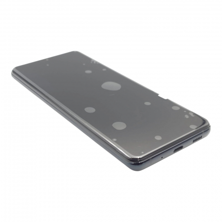 Display compatibil Samsung S20 Ultra (G988), Negru, INCELL - Cu rama [2]