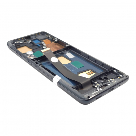 Display compatibil Samsung S20 Ultra (G988), Negru, INCELL - Cu rama [1]