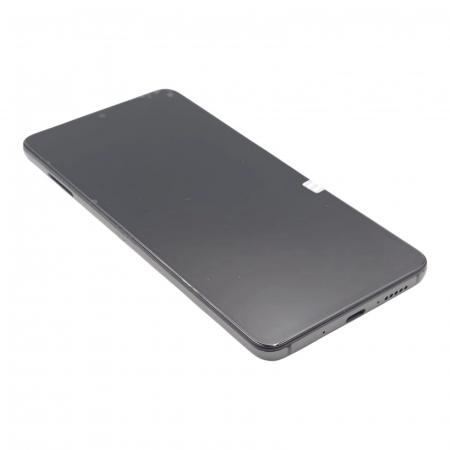 Display compatibil Huawei Mate 20, Negru - cu Rama [1]