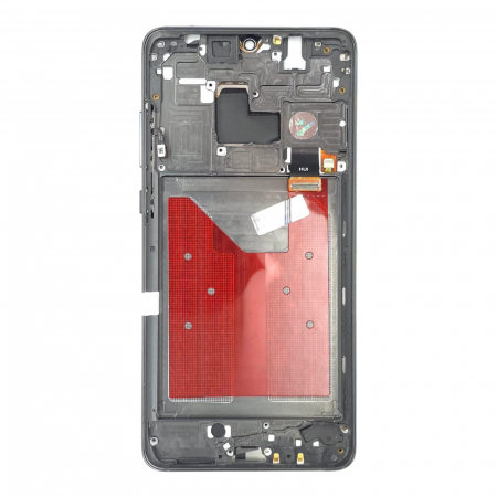 Ecrane Huawei / Honor - Display compatibil Huawei Mate 20, Negru - cu Rama