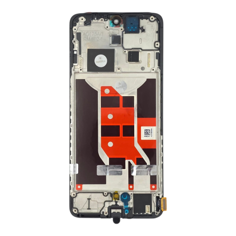 Ecrane Oppo / Realme - Display compatibil Oppo Reno12 F 4G / 5G // Reno12 FS, Negru, OLED - Cu Rama