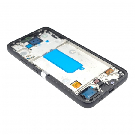 Display compatibil Samsung A34 5G (A346), Negru, INCELL - cu Rama [1]
