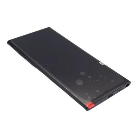 Display compatibil Samsung Galaxy Note 10 Plus (N975/ N976), Negru, Soft OLED - Cu rama [2]