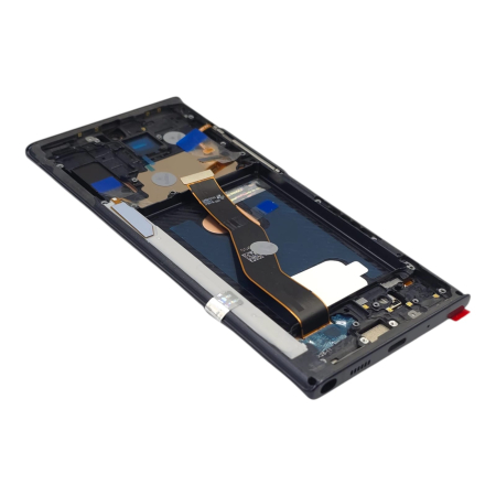 Display compatibil Samsung Galaxy Note 10 Plus (N975/ N976), Negru, Soft OLED - Cu rama [1]