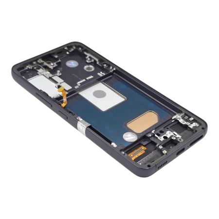 Display compatibil Samsung S22 5G (S901), Negru, INCELL - Cu rama [1]