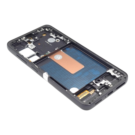 Display compatibil Samsung S23 5G (S911), Negru, INCELL - Cu rama [1]