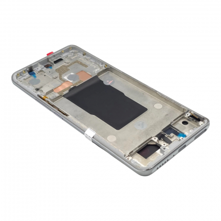 Display compatibil Xiaomi 12T / 12T Pro 5G, Silver, OLED - cu Rama [1]