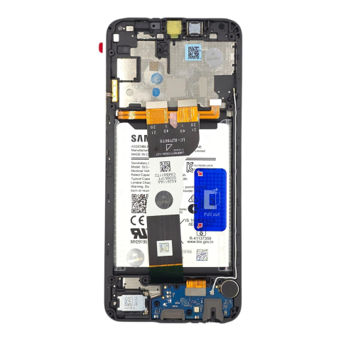 seria A - Display cu rama Samsung Galaxy A05s (A057) + acumulator + modul incarcare (Original Service Pack)