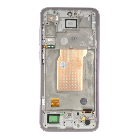 seria A - Display cu rama Samsung Galaxy A35 5G (A356), Lilac / Lavender (Original Service Pack)