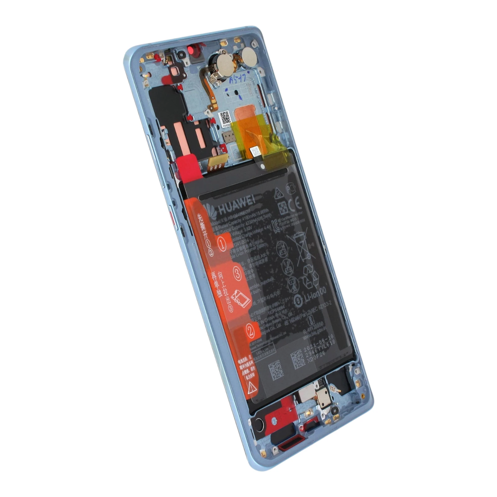 Display Huawei P30 Pro / P30 Pro New Edition, Breathing Crystal, cu rama si acumulator (Original Service Pack) [1]
