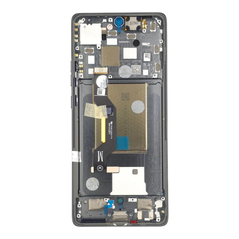 Ecrane Motorola - Display Motorola Edge 50, cu rama, Negru (Original Service Pack)