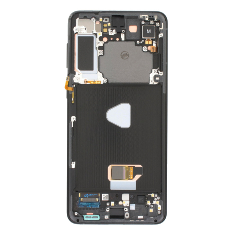 seria S - Display Samsung Galaxy S21 Plus (G996), Negru, cu rama (Original Service Pack)