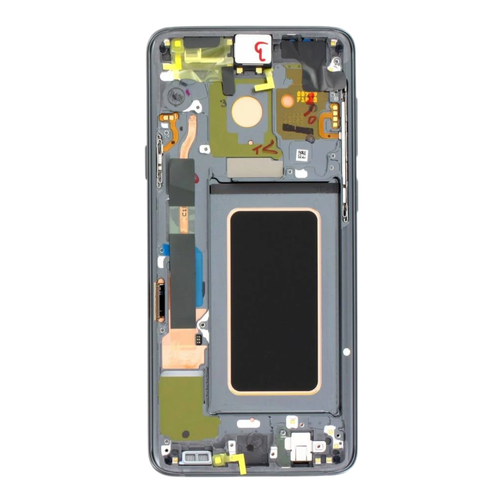 seria S - Display Samsung Galaxy S9 Plus (G965) cu rama, Gri / Titanium Gray (Original Service Pack)