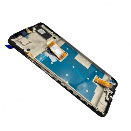 Display compatibil Honor X7a, negru - cu Rama [1]