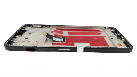 Display compatibil Honor X8 (4G) (2022), negru - cu Rama [1]