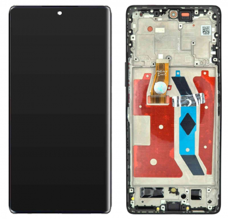 Ecrane Huawei / Honor - Display compatibil Honor X9a (5G) / Honor Magic 5 Lite, negru, OLED - cu Rama