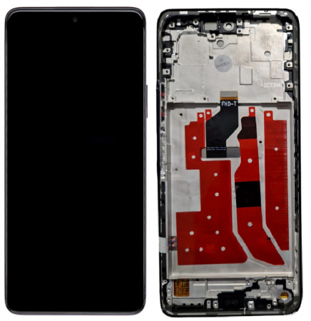 Display compatibil Huawei Nova 9 SE, Negru - cu Rama [0]
