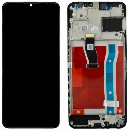 Ecrane Huawei / Honor - Display compatibil Huawei Nova Y70 / Y70 Plus, Negru - cu Rama