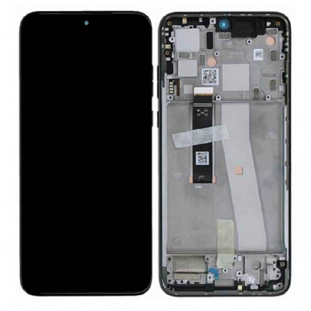 Ecrane Motorola - Ecran display cu rama Motorola Edge 30 Neo (XT2245), Black Onyx (Original Service Pack)