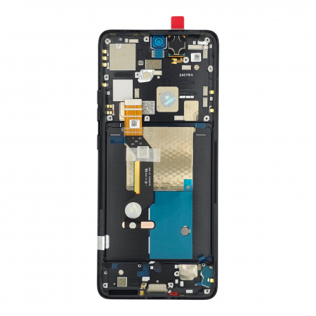 Ecrane Motorola - Ecran display cu rama Motorola Edge 50 Pro (XT2403), Black Beauty (Original Service Pack)